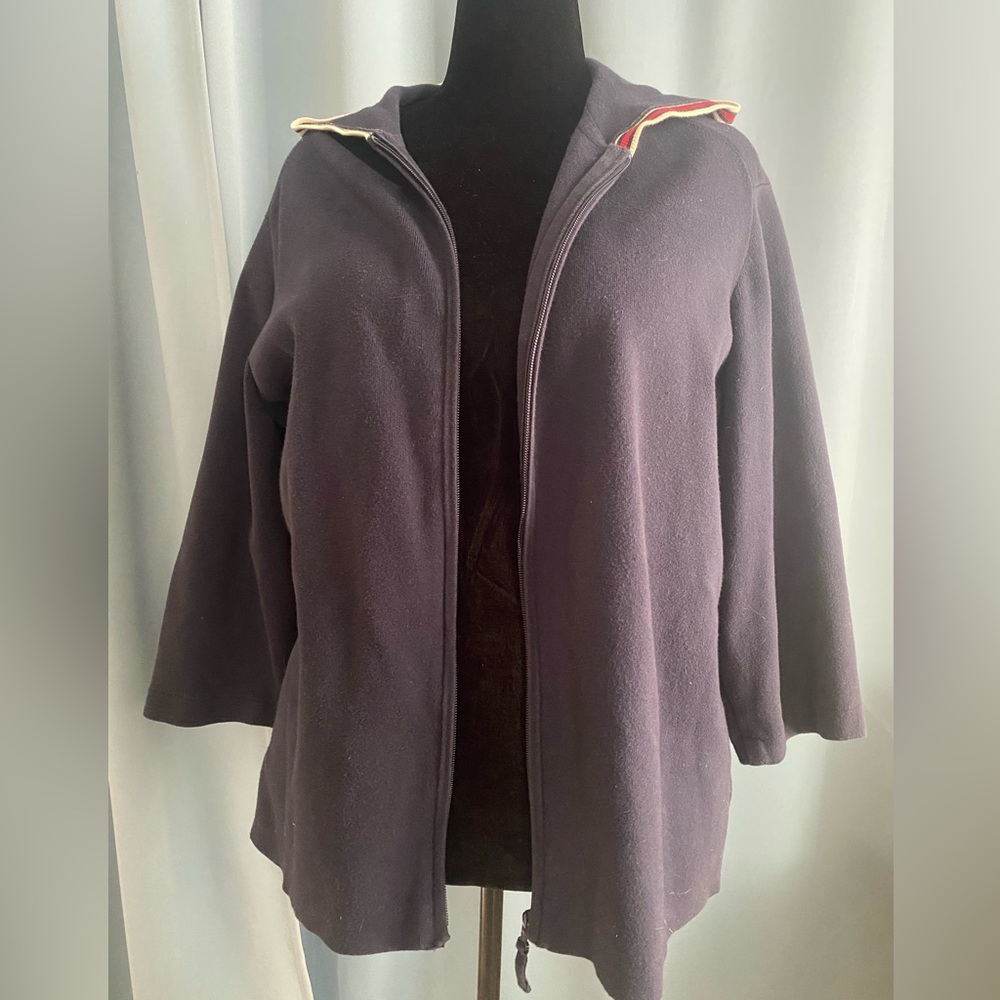 Tommy Hilfiger hooded jacket. Size 3X. Navy.